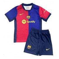 Maglie da calcio Barcelona Prima Maglia Bambino 2024-25 Manica Corta (+ Pantaloni corti)